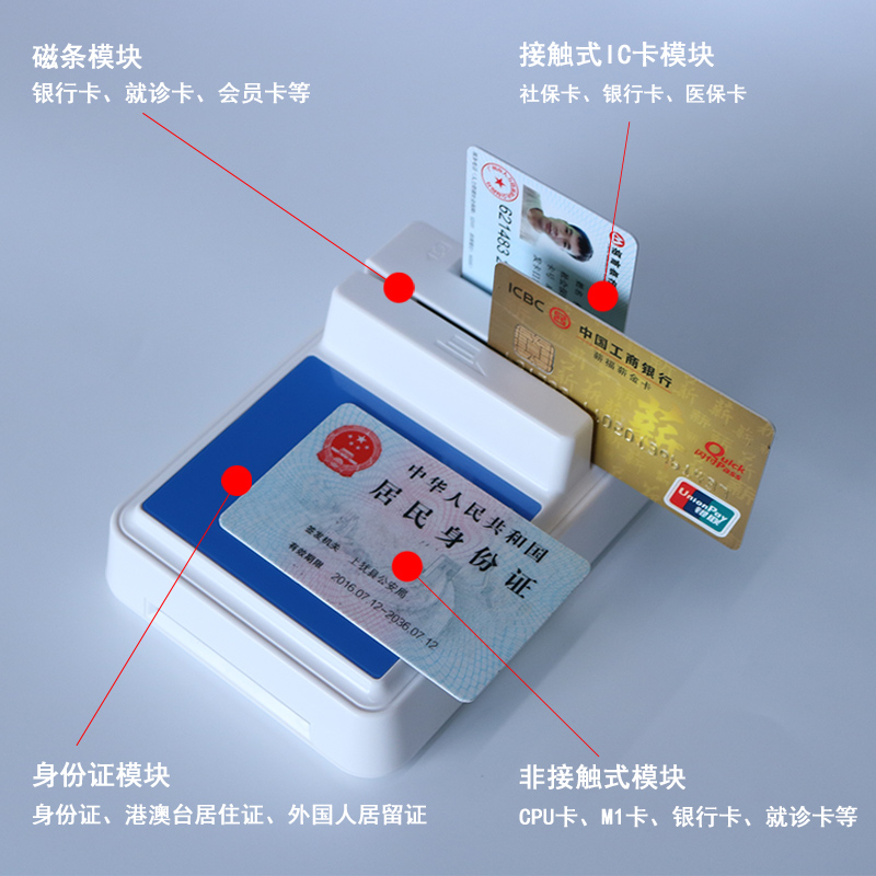 華大HD-100多功能社?？ㄗx卡器